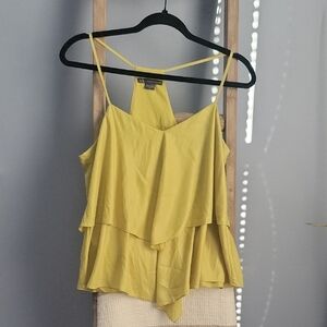 Armani Exchange Yellow Green Camisole